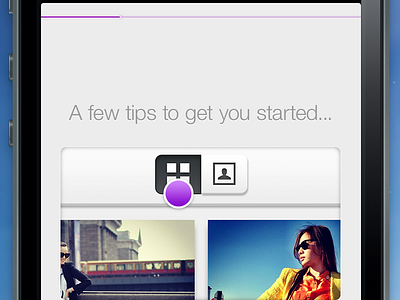 Pose iPhone Redesign – 1st Run Tooltip ios iphone pose ui