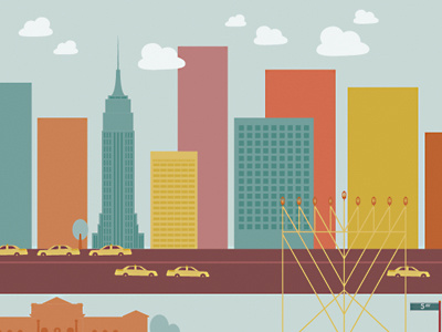 Happy Chanukah! chanukah hannukah hanukah holiday illustration nyc
