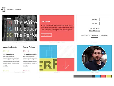 Starting a New Process - Mood Boards clean minimal monochromatic mood board simple styles