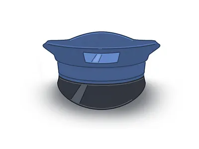 Service Hat hat illustration service hat