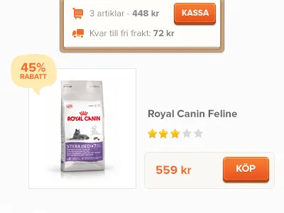 Secret redesign 3d button chunky icons orange playful stars texture