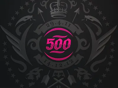 500th Shot 500 dribbble shots