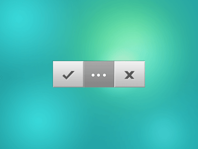 Customer Approval Buttons animated approval buttons gif ui