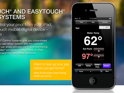 Custom Landing Page iphone landing page