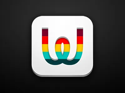 Wiselist Logo app icon colors icon iphone icon logo wiselist