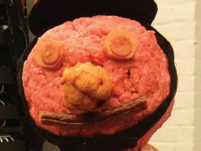 Sweaty The Meatman bacon christmas holidays meat print