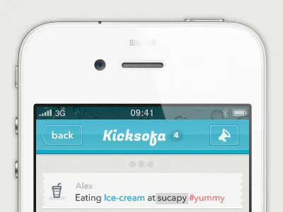 Sneak peek on kicksofa