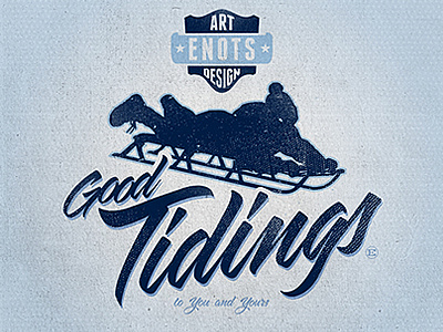 Good Tidings cheer christmas holidays promo tidings