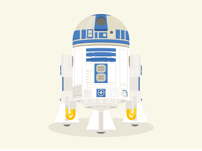 R2d2 illustration r2d2 vector