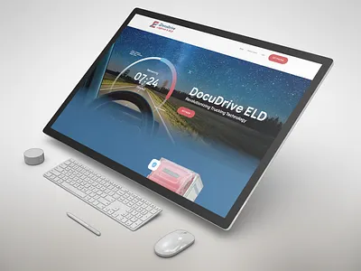 Docudrive branding elementor figma graphic design user experience web design wordpress