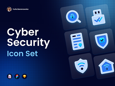 Cyber Security Icon Set 3d icons 3d illustrations blue icons blue ui connection cyber security documents icon pack icon set iconography illustration privacy protection safety security technology ui design virus vpn wifi