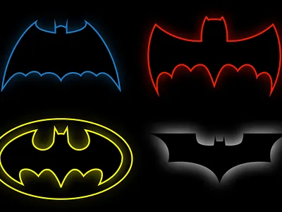 Best Batman Logos batman branding design figma graphic design illustration logo ui ui design vector