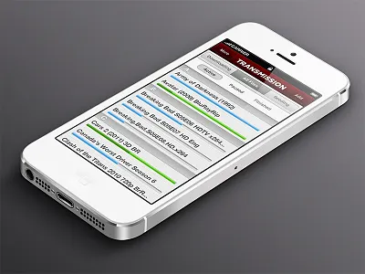 Transmission Web Client UI css html