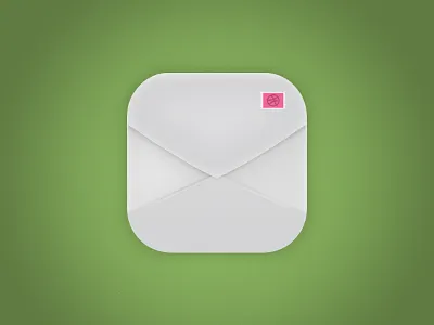 Dribbble Mail Icon icon invite ios mail thank you