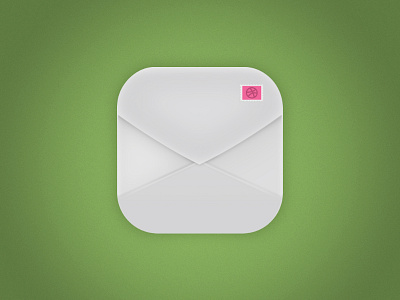 Dribbble Mail Icon icon invite ios mail thank you