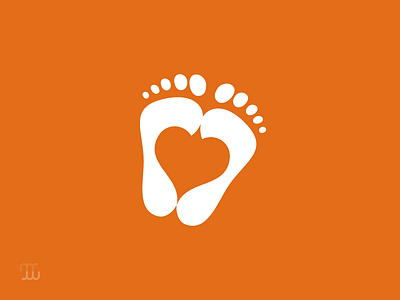 Best4Feet brand brand design feet icon logo logo design