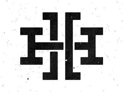 HH h intertwined monogram