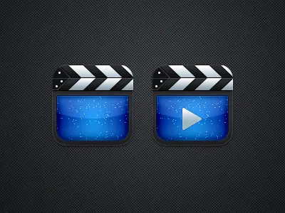 Videos 2 animus clapper icon icons ios iphone ipod play stars video