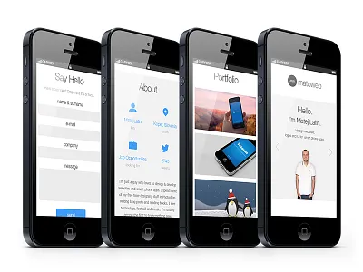 Matoweb Mobile design matoweb mobile portfolio responsive ui webdesign website