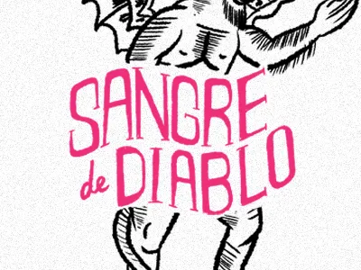sangre de diablo illustration sotol texture type wip