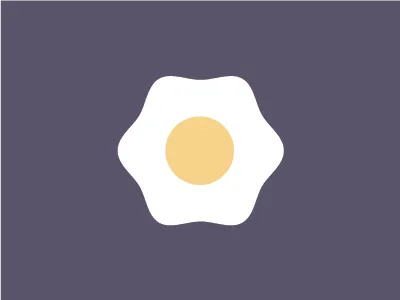 Sunny side egg egg