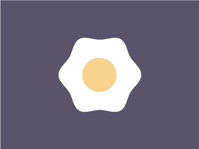 Sunny side egg egg