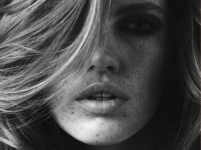 more freckles beauty editorial photoshoot freckles model photography retouching studio wallace