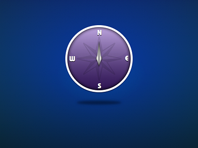 Compass icon ios ipad iphone mac os x ui design