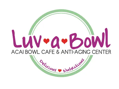 Luv-a-Bowl Logo branding design identity logo seal