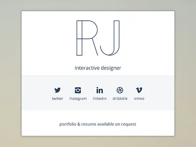 Personal Page Dr