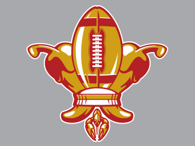 Fleur de lis fleurdelis football ull