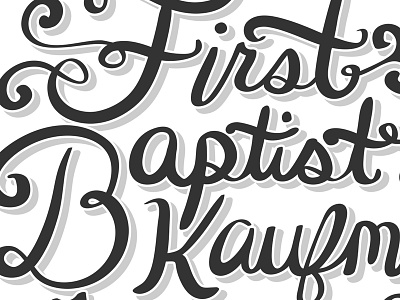 FBC women 2 fancy pants hand lettering script swirls typography