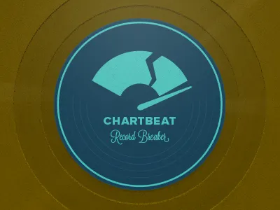 Record breaker album chartbeat dial record