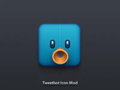Tweetbot Mod dribbble icon mod photoshop tweetbot vector