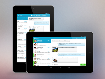 mysms android tablet app android app messenger mysms tablet whatsapp