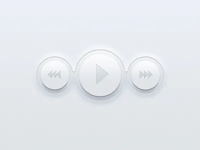 Retina Video Buttons buttons freebie interface ipad photoshop tutorial play player psd realistic realistic buttons retina shadow tutorial ui video video player