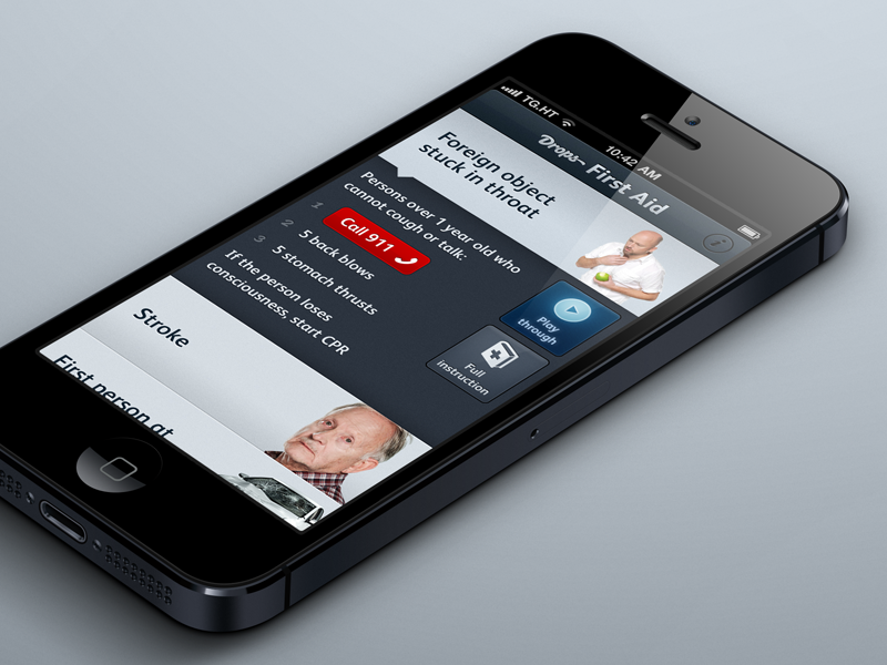 Example of Drops First Aid