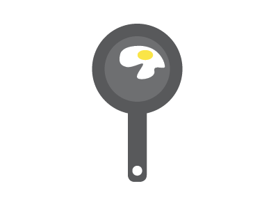 Fried egg egg fried illustration