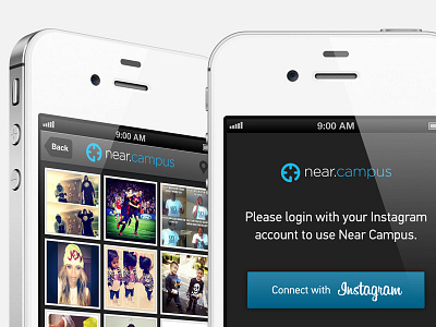 Near Campus app instagram ios photo ui ux