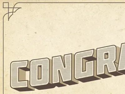 Congrats