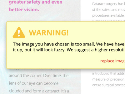 Warning! warning
