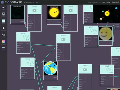 Moonbase - G.E.A.R animation design