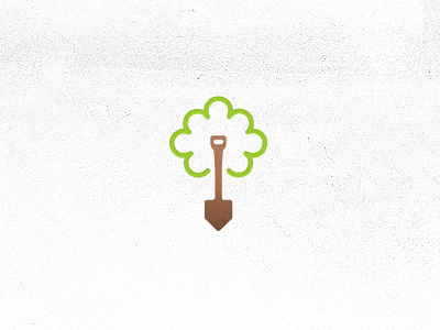 Logo idea for a gardener. gardener idea identity logo mark nature symmetric