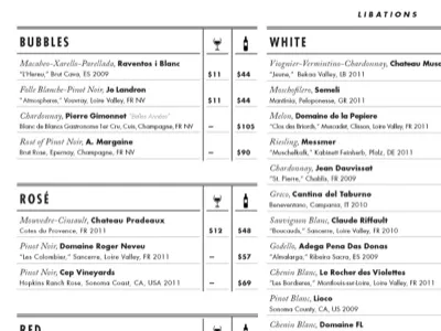 The Ordinary branding menu restaurant