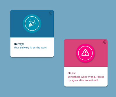 Flash Message UI animation branding ui