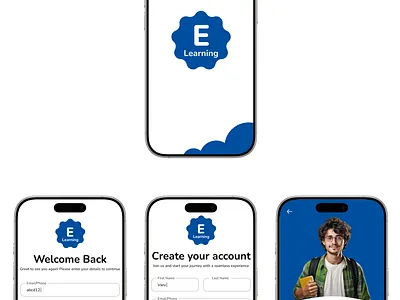 E - Learning Online Course Mobile App class e class education ios learner learning online class online course online platform school