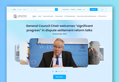 Redesigning the site of World Trade Organization adobe adobe xd app design design figma framer graphic design illustrator photoshop prototype sketch ui ui ux uiux user experience user interface ux web design wireframe