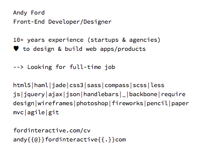Free Agent cv for hire free agent hire me resume