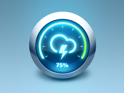 Hygrometer icon sanadas ui