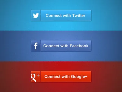 Social buttons Fireworks freebie adobe fireworks button buttons design facebook fireworks freebie freebies google social social button twitter ui web